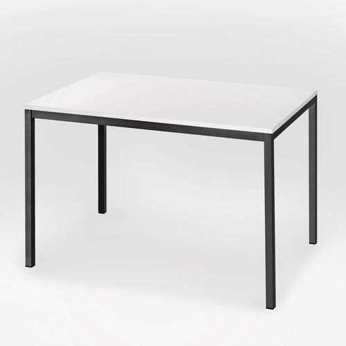 现代风格工作台 - 210 - Mara - 层压材料 / 三聚氰胺 / 不锈钢桌脚
