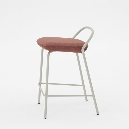 现代风格吧台凳 - ICON SOFT STOOL - Mara - 仿皮 / 防火布料 / Trevira CS®