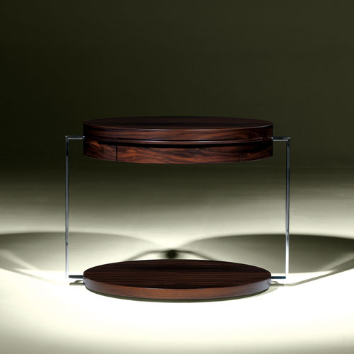 现代风格床头柜 - SQUARE - Luisa Peixoto Design - 漆木 / 圆形 / 家用