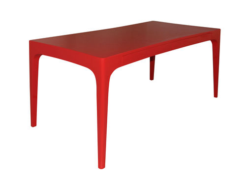 落地办公桌 - CURVE LACQUER - Luisa Peixoto Design - 现代风格 / 涂漆中密度纤维板 / 直线型