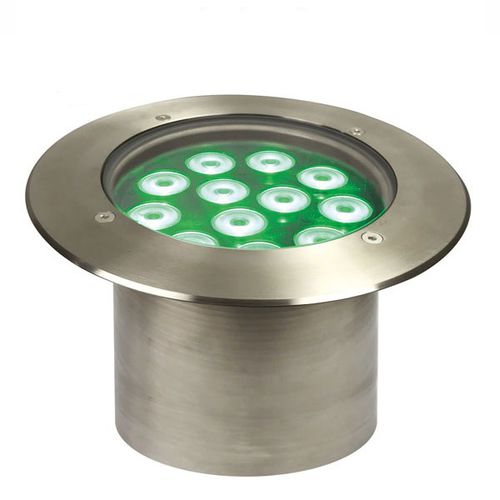 地面射灯 - PLUS/SS -T - Studio Due Light Srl - LED式 / 圆形 / IP67