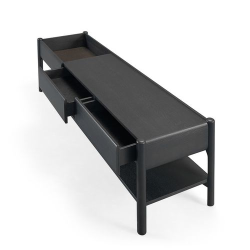 现代风格电视柜 - GERÊS - Wewood - Portuguese Joinery - 栎木 / 胡桃木 / 黑色