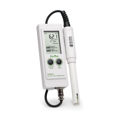 多参数水质分析仪 - HI9814 - Hanna Instruments - pH 值 / 传导性