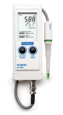 便携式pH 值测量仪 - HI99161 - Hanna Instruments