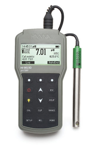 PH值ORP值测量仪 / 便携式 - HI98190 - Hanna Instruments