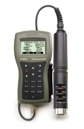 多参数水质分析仪 - HI9829 - Hanna Instruments - pH 值 / 传导性 / ORP