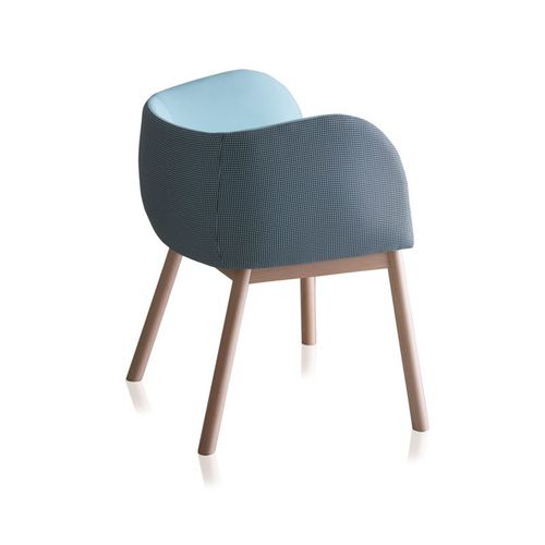 现代风格椅子 - MOUSSE - CHAIRS & MORE - 室内 / 布料 / 皮质