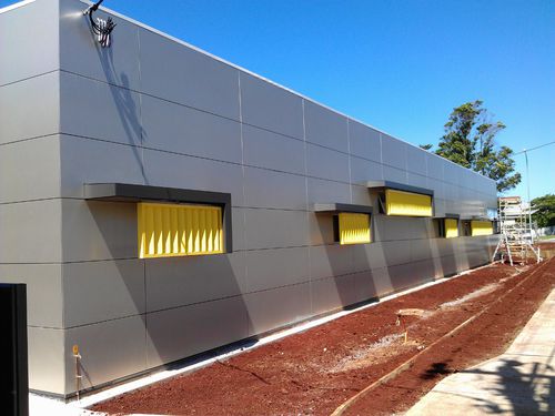 立面板 - CONCEALED FIXING - Vitragroup - 纤维水泥 / 高亮光