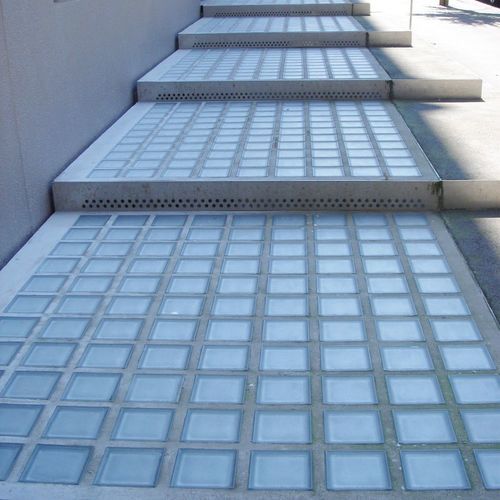 玻璃路面砖 - 60078 - LA ROCHERE - 室内 / 户外 / 用于入口