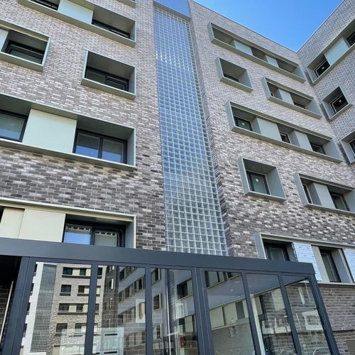 正方形玻璃方砖 - 60007 - LA ROCHERE - 布艺 / 光滑 / 用于外墙