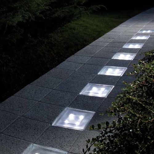 玻璃路面砖 - LUMI-SOL - LA ROCHERE - 用于室内 / 用于室外 / 发光