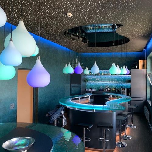 吧台 - AQUA ICE / AQUA GRANULA - ThinkGlass - 厨房 / 玻璃 / 圆弧形