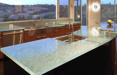 玻璃厨房台面 - CLEAN & CONTEMPORARY - ThinkGlass - 厨房
