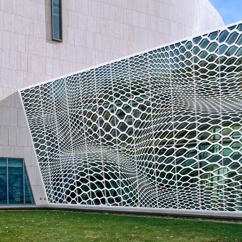 铝制装饰面板 - ILLUSION - FRANCE RESILLE - 室内装潢 / 用于护栏 / 用于外墙