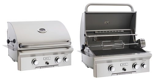 燃气烧烤架 - AOG 24 - AOG - American Outdoor Grill - 嵌入式 / 不锈钢