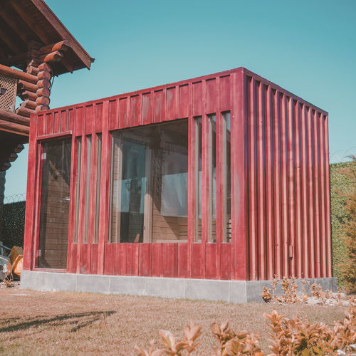 木质桑拿房 - Juno SPA Design & Manufacture - 金属 / 用于花园 / 蒸汽式