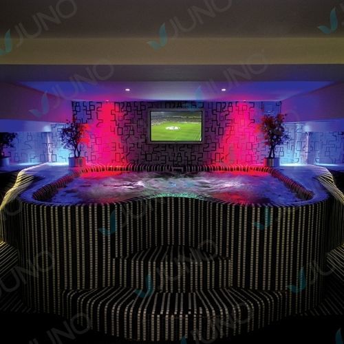嵌入式水疗浴缸 - Juno SPA Design & Manufacture - 地上 / 浮动 / 角形