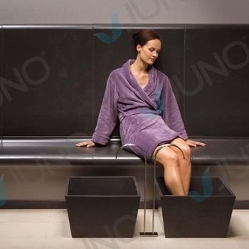 金属浸脚消毒池 - Juno SPA Design & Manufacture - 大理石 / 用于美容沙龙 / 用于水疗中心