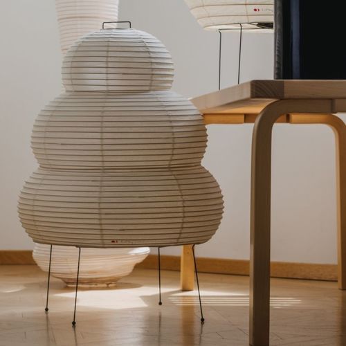 地面灯 - AKARI  - vitra - 金属丝 / 竹制 / 纸质