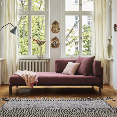 现代风格躺椅 - ANAGRAM - vitra - 布料 / 铝制 / 公共空间