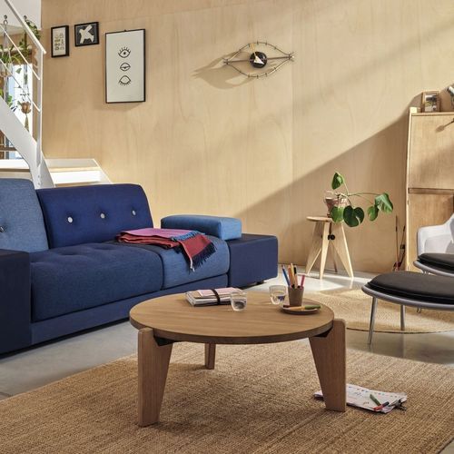 现代风格茶几 - Guéridon Bas - vitra - 栎木 / 实木 / 美国胡桃木