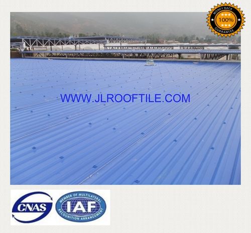 PVC屋顶板 - THREE LAYERS UPVC PLANTING ROOF TILE - Laizhou JIELI Industry Co.,LTD - 波形