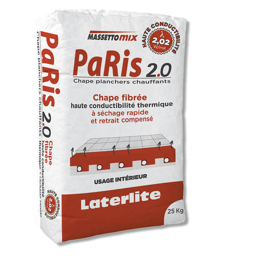 防水面层砂浆 - PARIS 2.0 - Laterlite s.p.a. - 自流平修补 / 固结 / 用于瓷砖