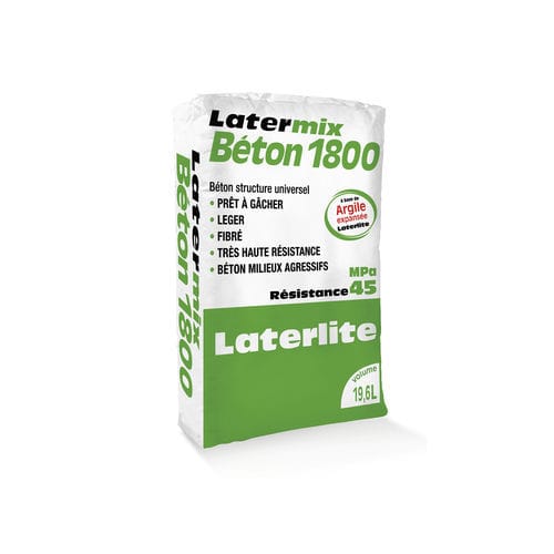 轻型混凝土 - LATERMIX 1800 - Laterlite s.p.a. - 结构化 / 膨胀黏土 / 高强度