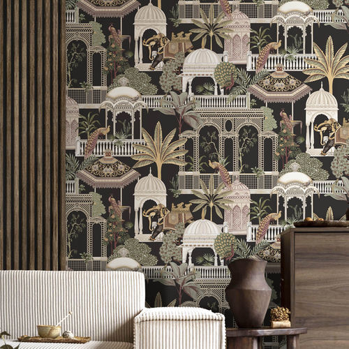 现代风格墙纸 - BOTANY HOUSE : SANCTUARY - Parato - 自然图案 / 都市图案 / 彩色
