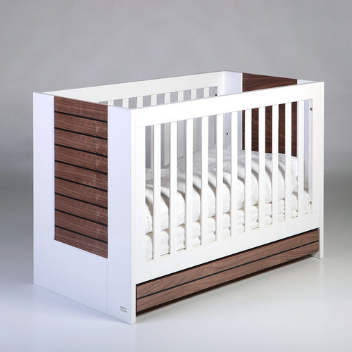 现代风格婴儿床 - NOVA  - Troll Nursery Deutschland - 胡桃木 / 桦木 / MDF