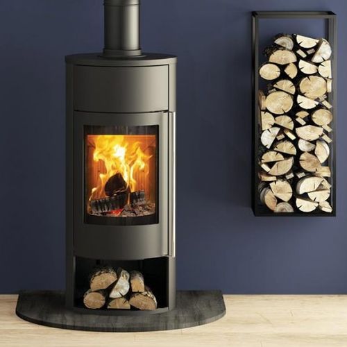 木材采暖火炉 - ORANIER POLAR NEO AQUA - Broseley Fires - 4 kW / 6 kW / 独立式
