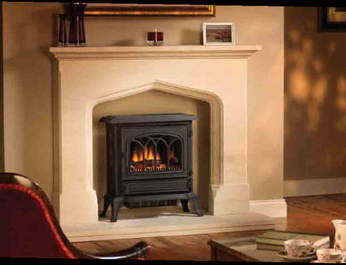 电采暖炉 - CANTERBURY  - Broseley Fires - 传统风格 / 金属