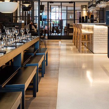 聚氨酯地面 - MONDÉCO TERRAZZO - Tremco CPG Iberia & Italy - Flooring - 室内 / 用于楼梯板 / 厨房