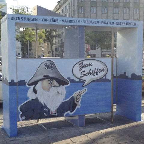 不锈钢小便池 - URINAL STAND - HERING Sanikonzept GmbH - 独立式 / 无水 / 专业