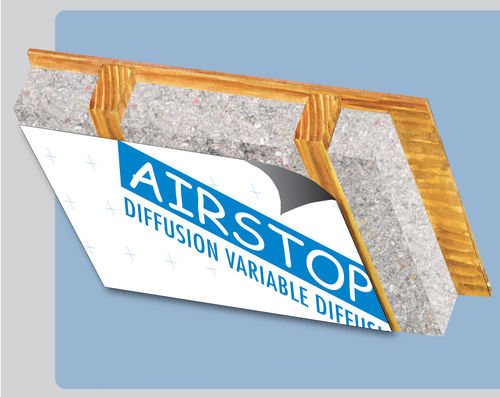 复合材料湿气阻隔层 - AIRSTOP DIVA - ISOCELL GmbH - 粘贴式