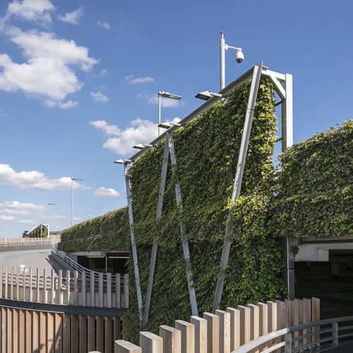 活植物绿植墙 - WallPlanter - Mobilane - 模块化板 / 天然 / 户外