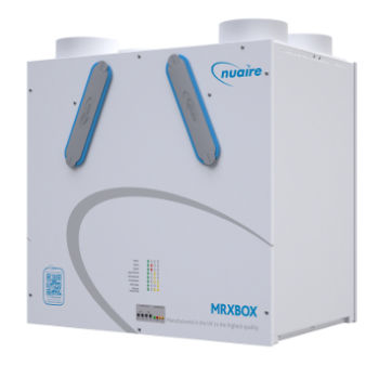 住宅回热器 - MRXBOXAB-ECO2 SERIES - Nuaire - 房屋用 / 卫浴 / 紧凑型