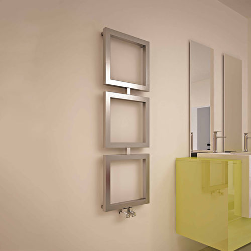 热水毛巾架散热器 - RUMA - Carisa Designer Radiators - 0...500 w / 现代风格 / 不锈钢