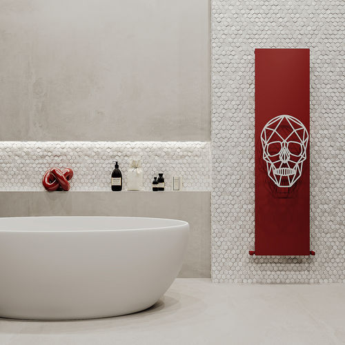 热水暖气片 - SKULLY - Carisa Designer Radiators - 751 w...1000 w / 现代风格 / 铝制