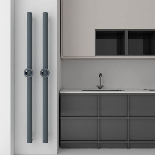 电热毛巾架散热器 - OTTO SINGLE - Carisa Designer Radiators - 0...500 w / 现代风格 / 铝制