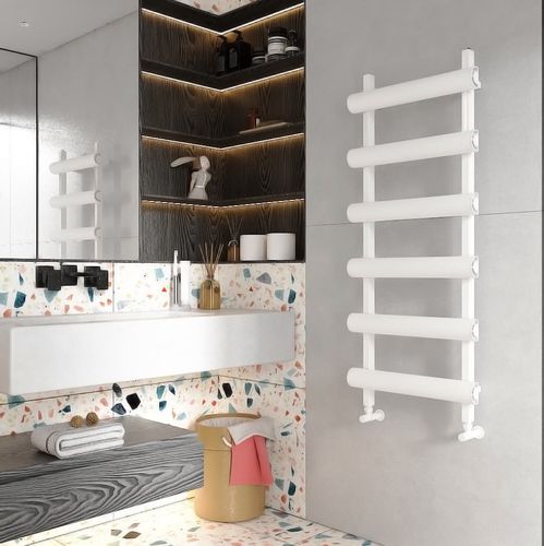 热水毛巾架散热器 - MOON - Carisa Designer Radiators - 0...500 w / 现代风格 / 铝制