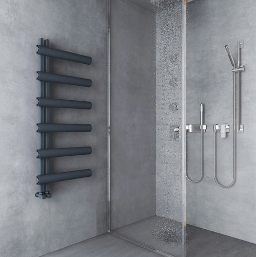 热水毛巾架散热器 - MOON L - Carisa Designer Radiators - 0...500 w / 现代风格 / 铝制