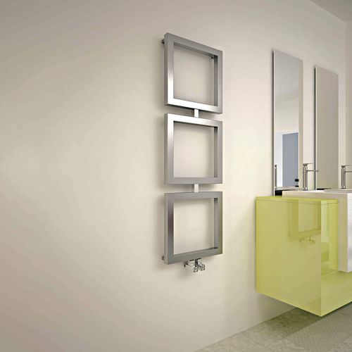 热水毛巾架散热器 - CARISA RUMA - Carisa Designer Radiators - 0...500 w / 现代风格 / 不锈钢