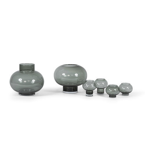 现代风格花瓶 - SMOKE BOLL - DEKOCANDLE - 玻璃 / 手工