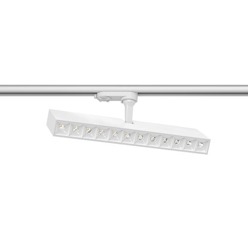 LED式轨道灯 - ALFA 32W - Beneito Faure Lighting - 矩形 / 挤压铝材 / 用于博物馆