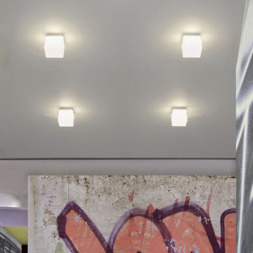 现代风格顶灯 - CUBE - Casablanca Leuchten GmbH Distribution millelumen  - 正方形 / 铝制 / 吹制玻璃
