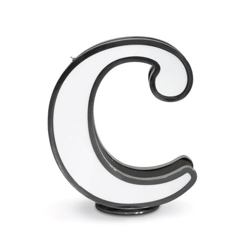 落地灯 - LETTER C - DelightFULL - 不锈钢 / 丙烯塑料 / 原创设计