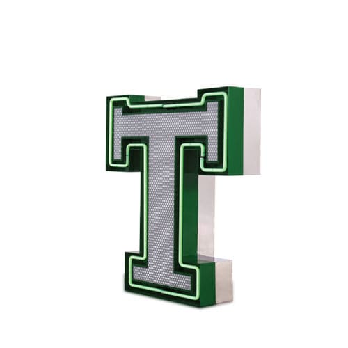 落地灯 - LETTER T - DelightFULL - 铝制 / 不锈钢 / 丙烯塑料