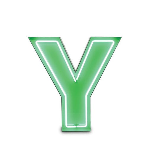 落地灯 - LETTER Y - DelightFULL - 铝制 / 不锈钢 / 丙烯塑料