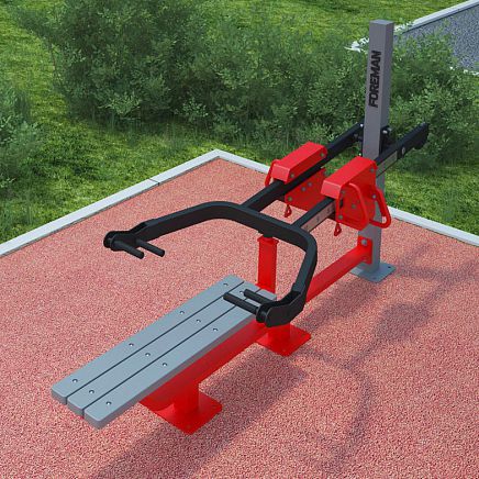 臂弯举健身器械 - FO-04  - Foreman Fitness Europe GmbH - 肩部推举 / 胸部推举 / 户外
